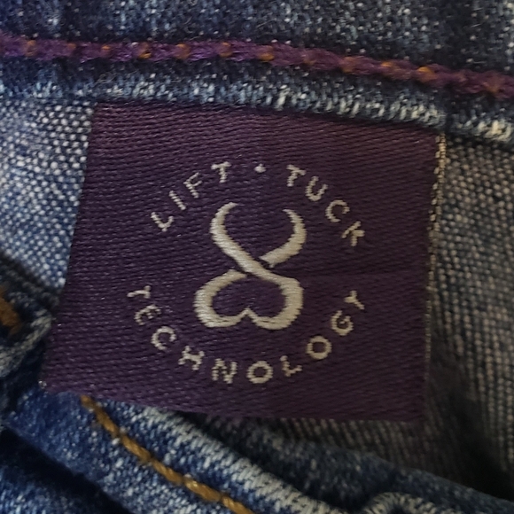 NYDJ Lift & Tuck Boot Cut Jeans High Rise Stretch Size 16 Medium Wash - Picture 9 of 16